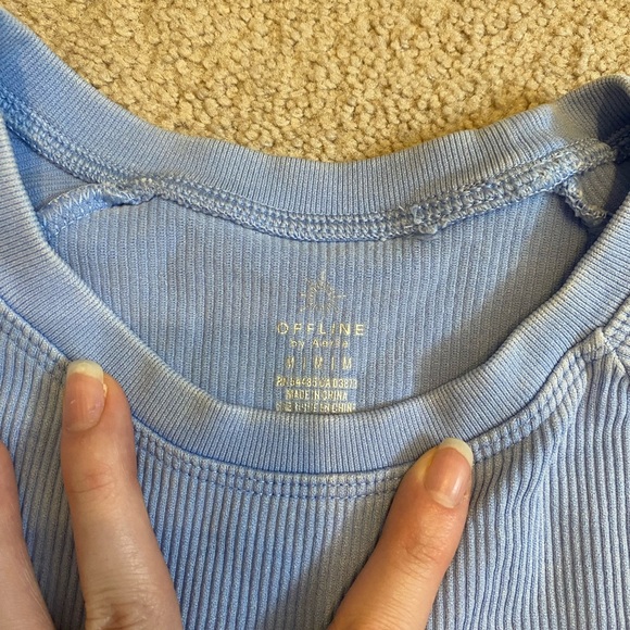 aerie braided activewear top - Picture 2 of 3